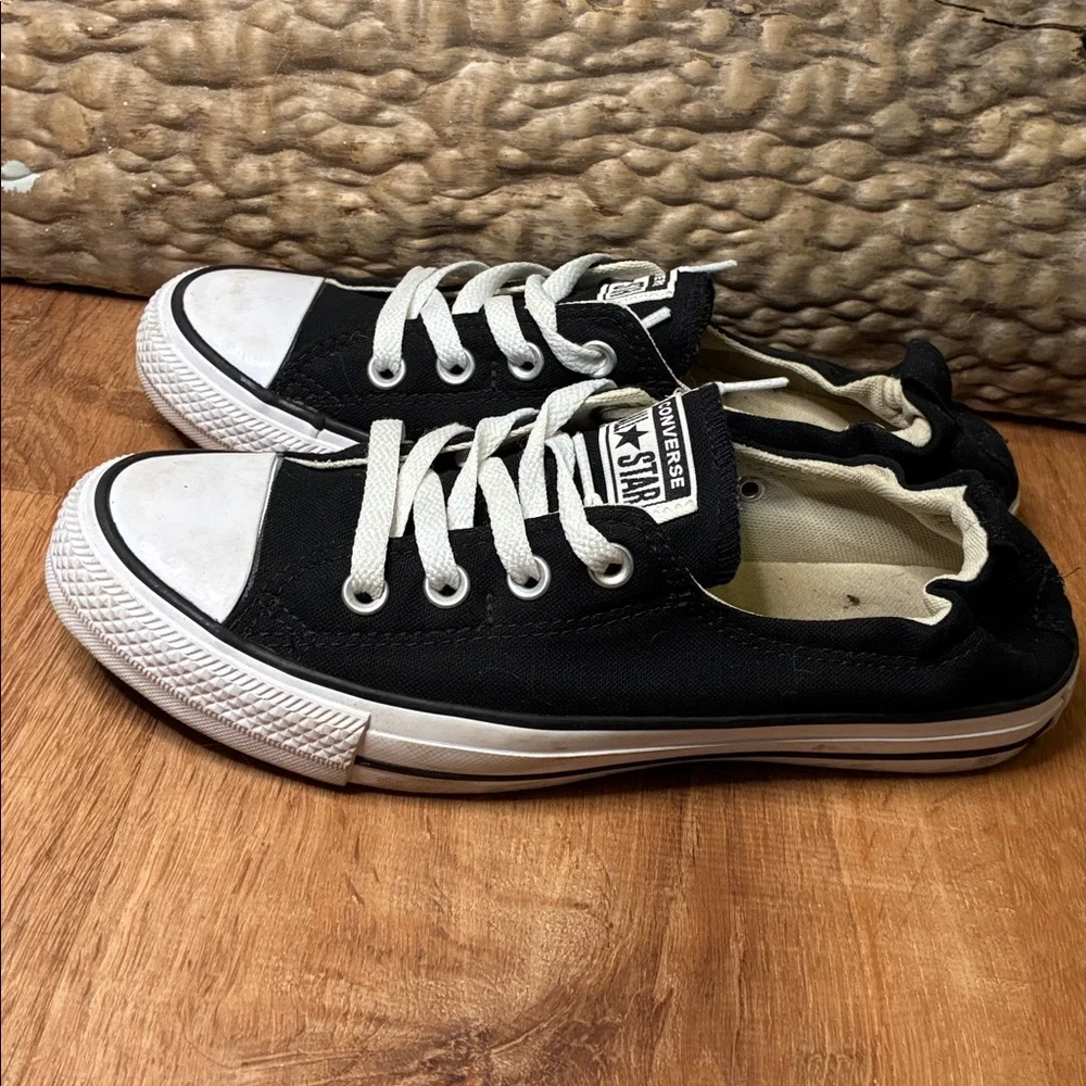 Converse Chuck Taylor All Star Shoreline Slip On Sneakers Black Women’s 9.5 - Picture 4 of 8